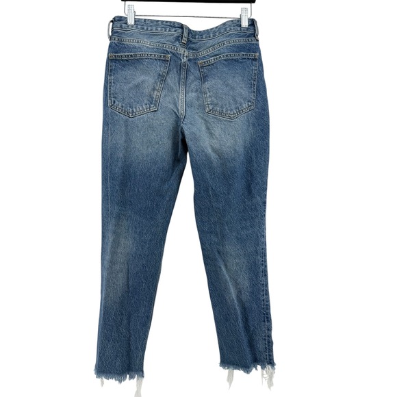 FREE PEOPLE We The Free Maggie Distressed‎ Ripped Denim Jeans Women's Size 28 - Picture 2 of 5